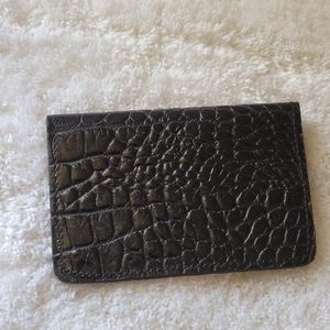 James Culver hand made wallet black